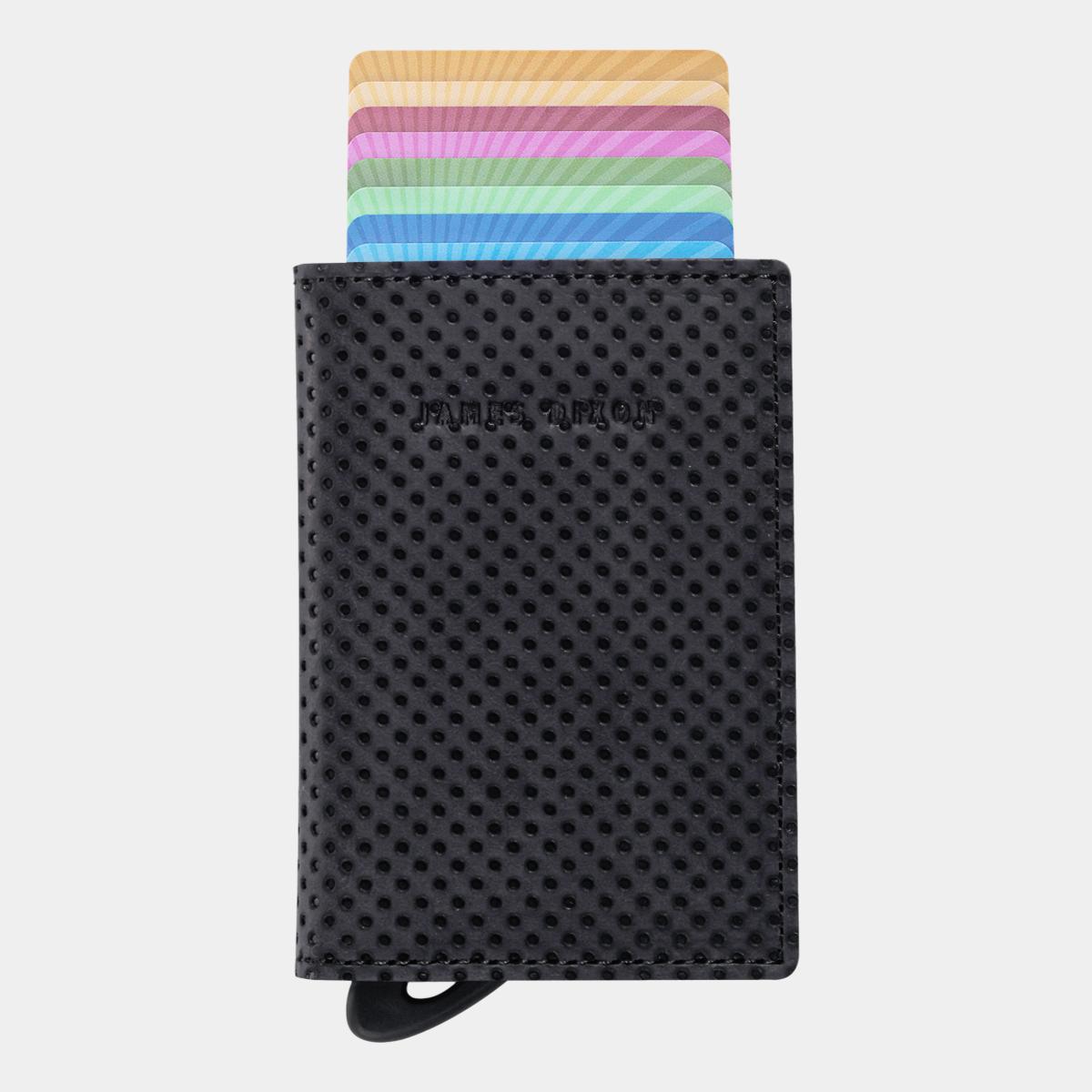 jd0058 james dixon puro racing black gold wallet front