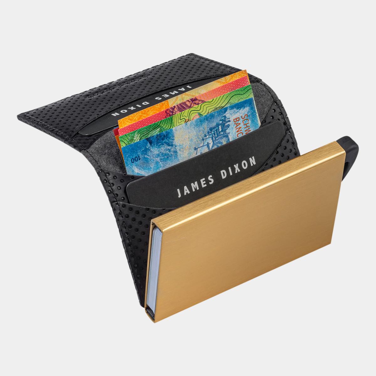jd0058 james dixon puro racing black gold wallet notes