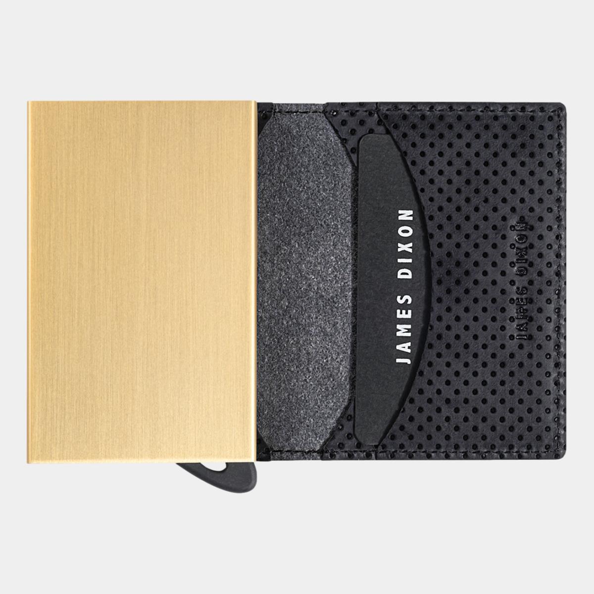jd0058 james dixon puro racing black gold wallet open