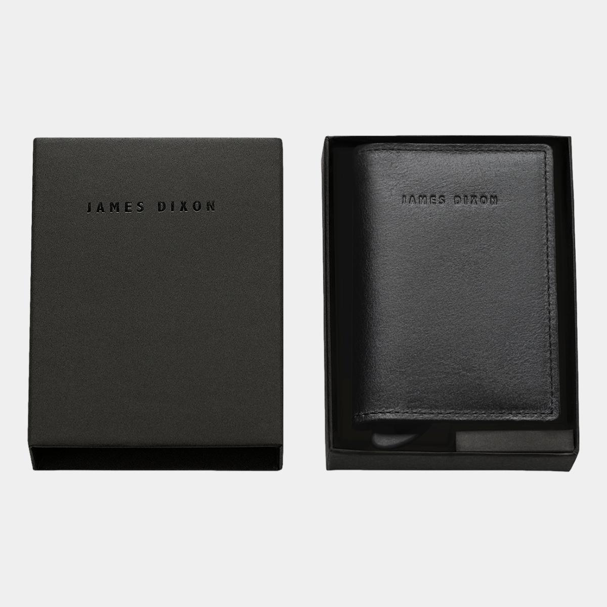 jd0060 james dixon puro raw black gold wallet box