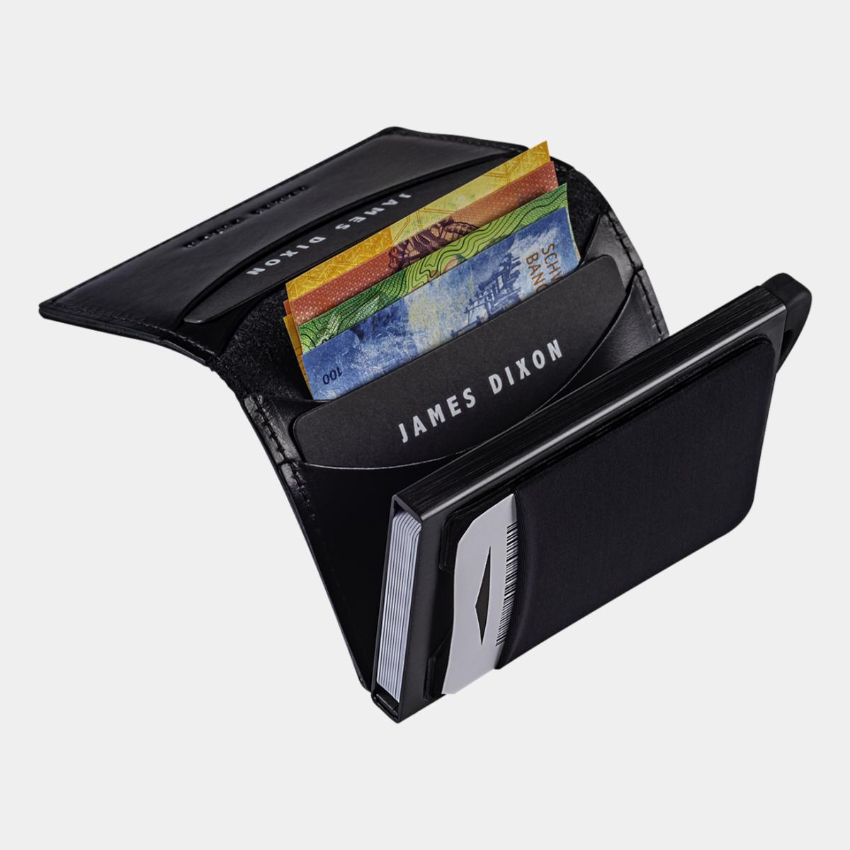 jd0068 james dixon extra cards black pocket on puro classic wallet notes