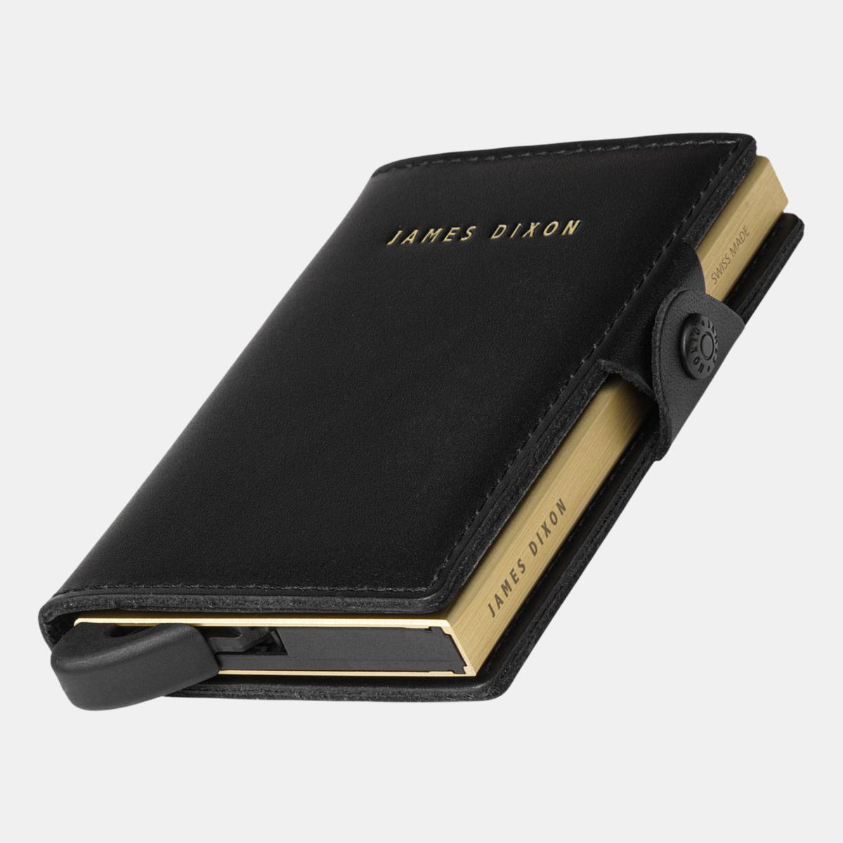 Black/Gold - One - Botón - Cartera