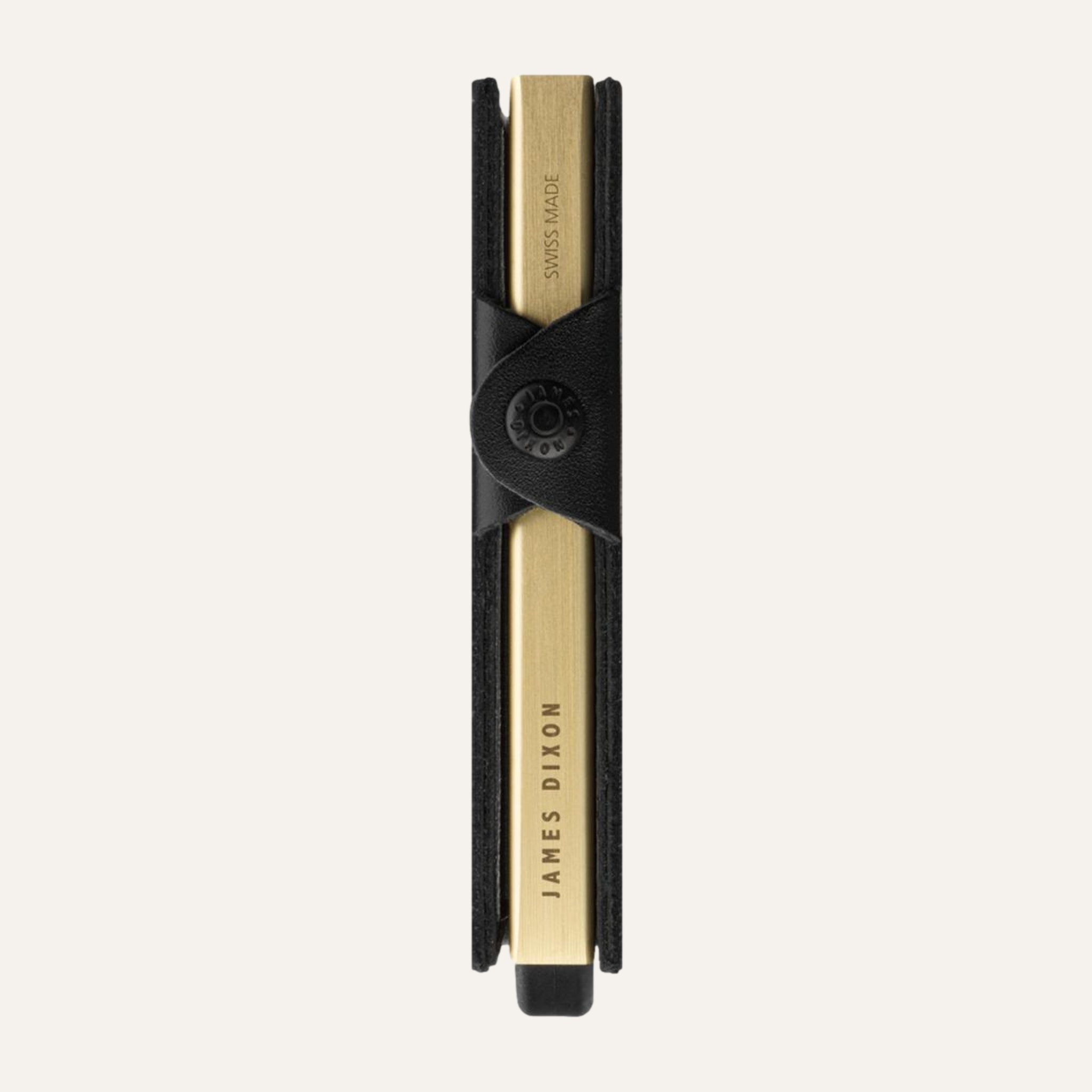 Black/Gold - One - Snap - Wallet