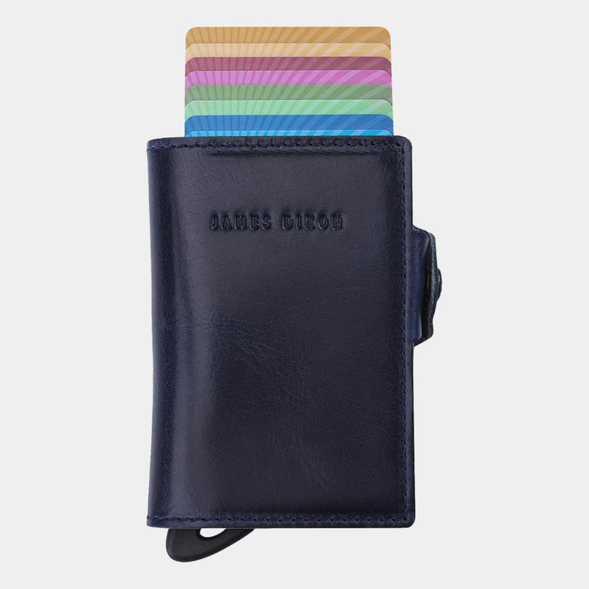 jd0075 james dixon boton classic blue coin pocket wallet front