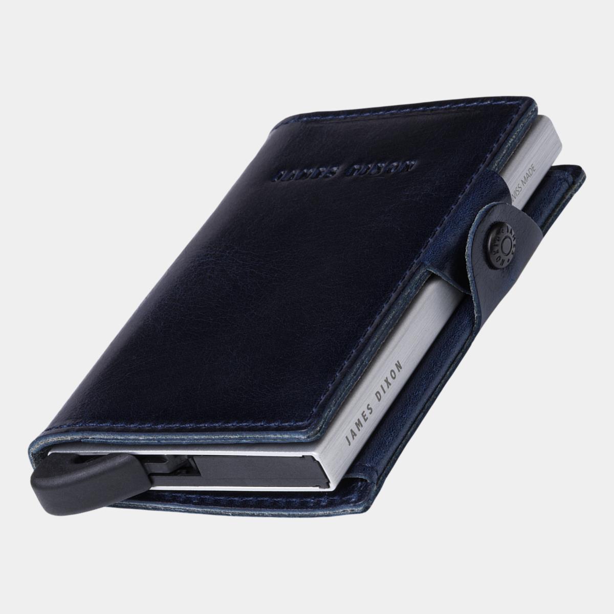 Blue - Classic - Monedero - Botón - Cartera