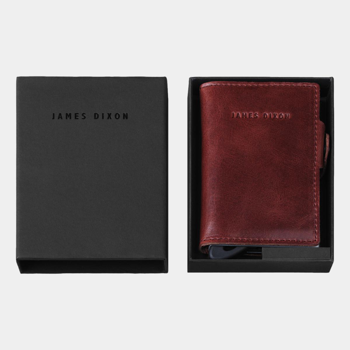 jd0078 james dixon boton classic cherry tree red coin pocket wallet box