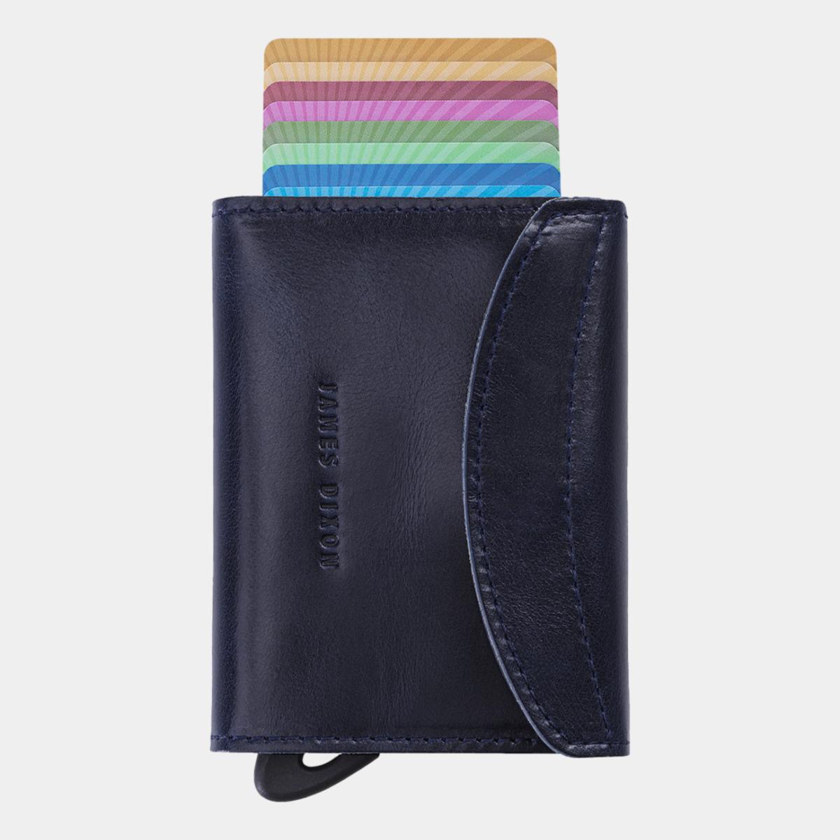 jd0089 james dixon grande classic blue wallet front