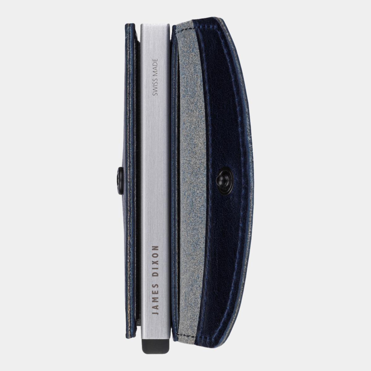 jd0089 james dixon grande classic blue wallet side