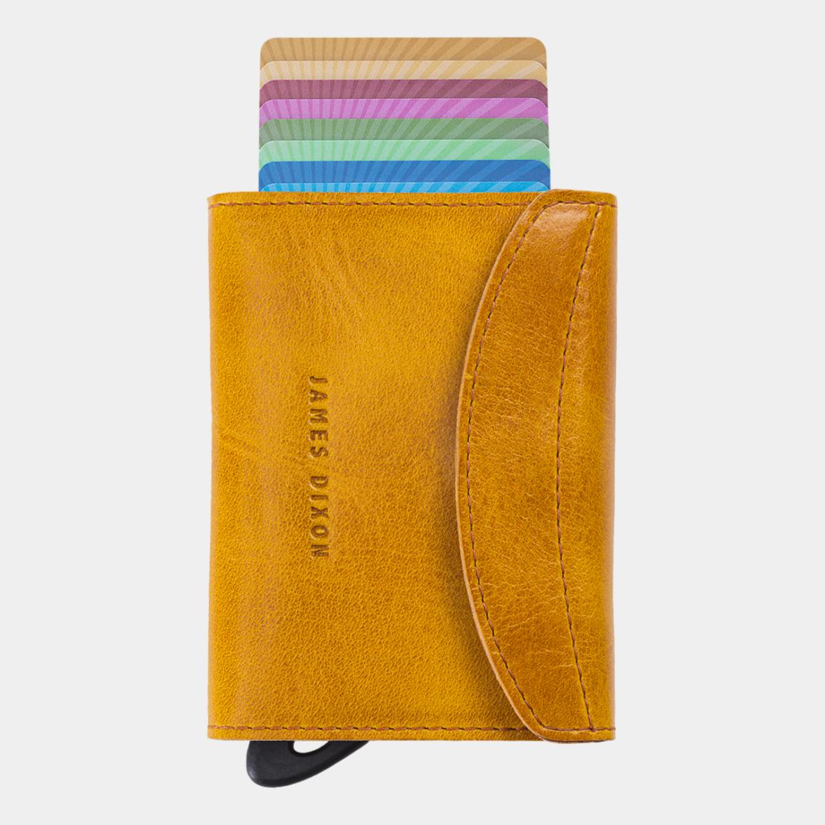 jd0095 james dixon grande classic ochre wallet front