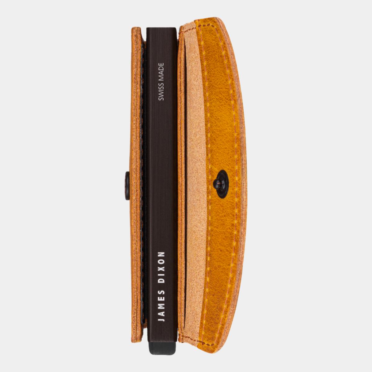 jd0095 james dixon grande classic ochre wallet side