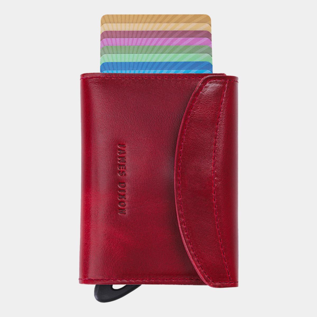 jd0096 james dixon grande classic red wallet front