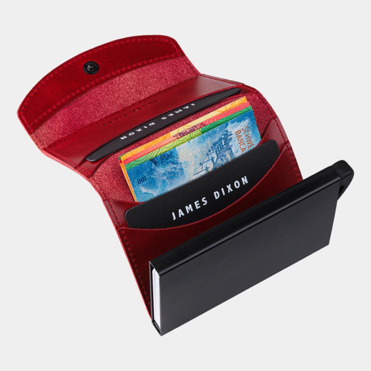 jd0096 james dixon grande classic red wallet notes