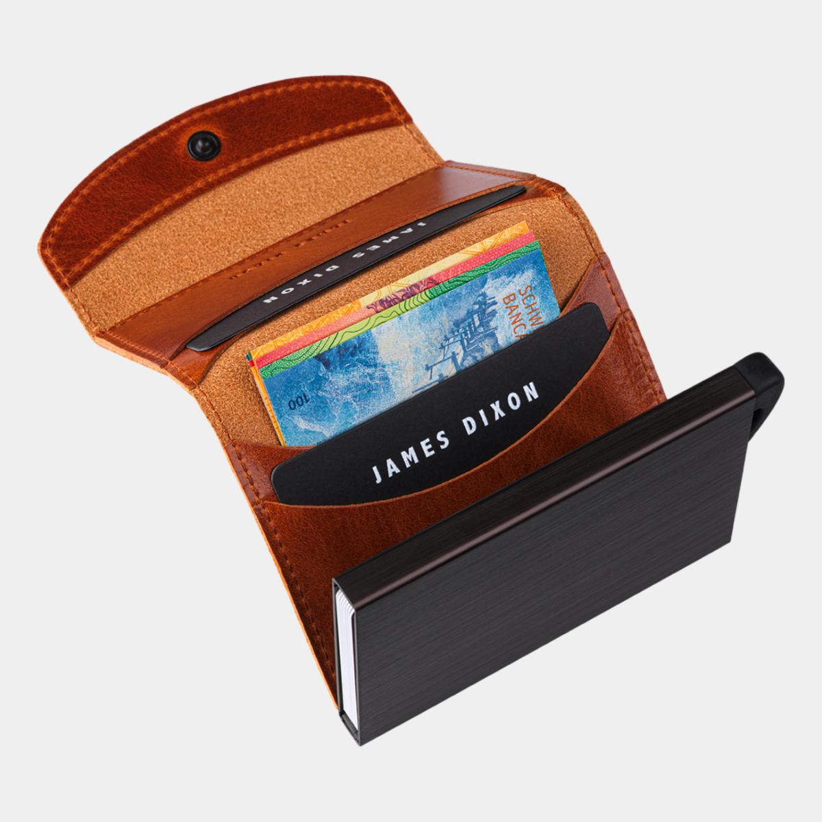 jd0097 james dixon grande classic rust wallet notes