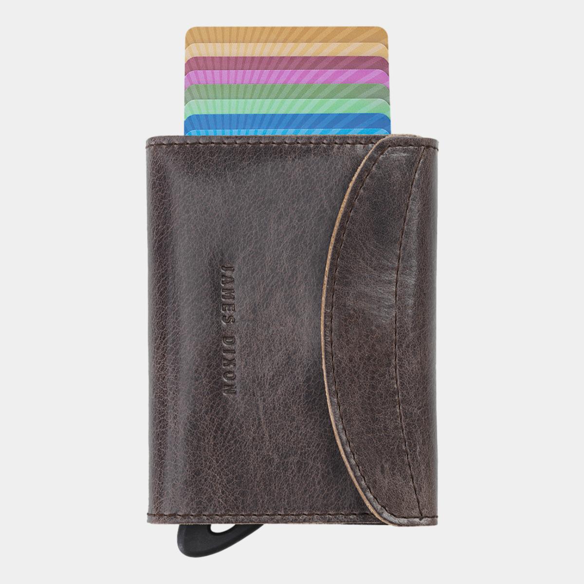 jd0098 james dixon grande classic saddle brown wallet front