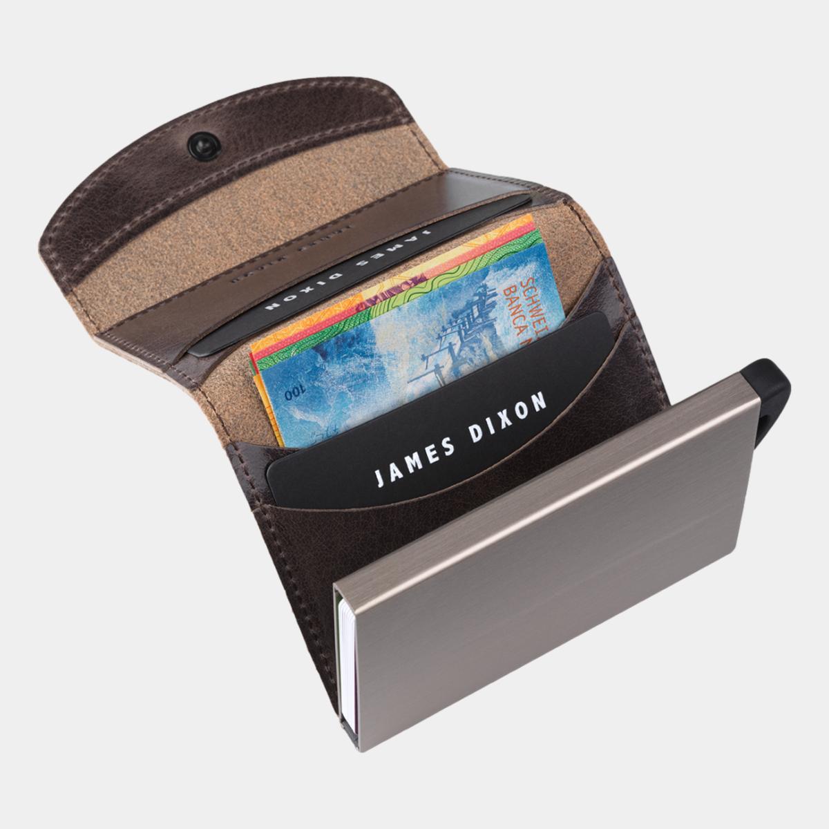 jd0098 james dixon grande classic saddle brown wallet notes