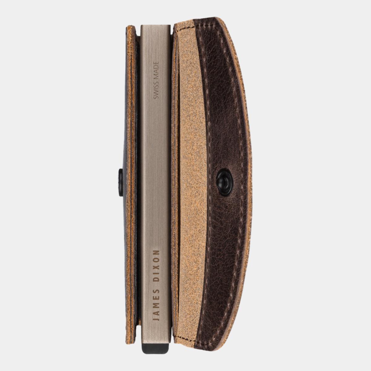 jd0098 james dixon grande classic saddle brown wallet side