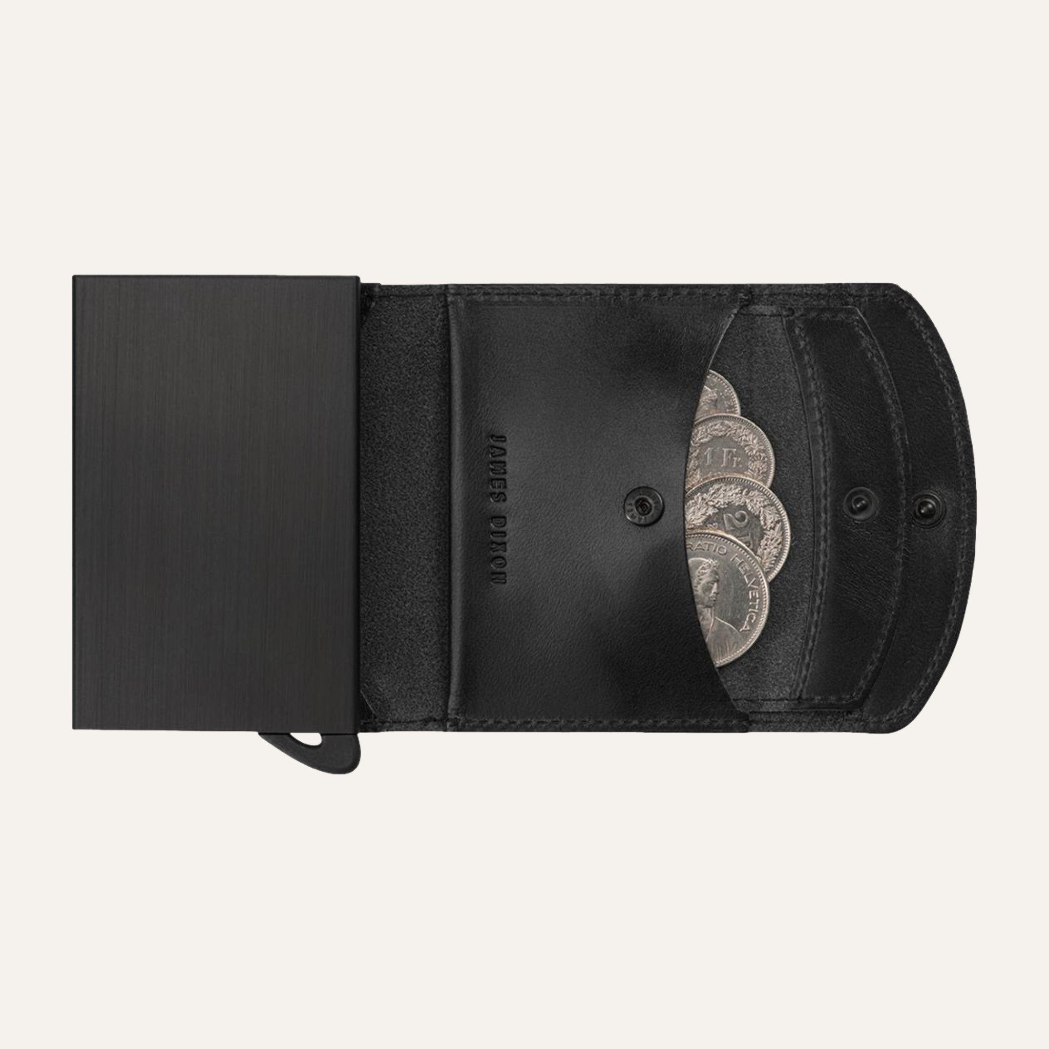 Black - Classic - Coin Pocket - Flap - Wallet