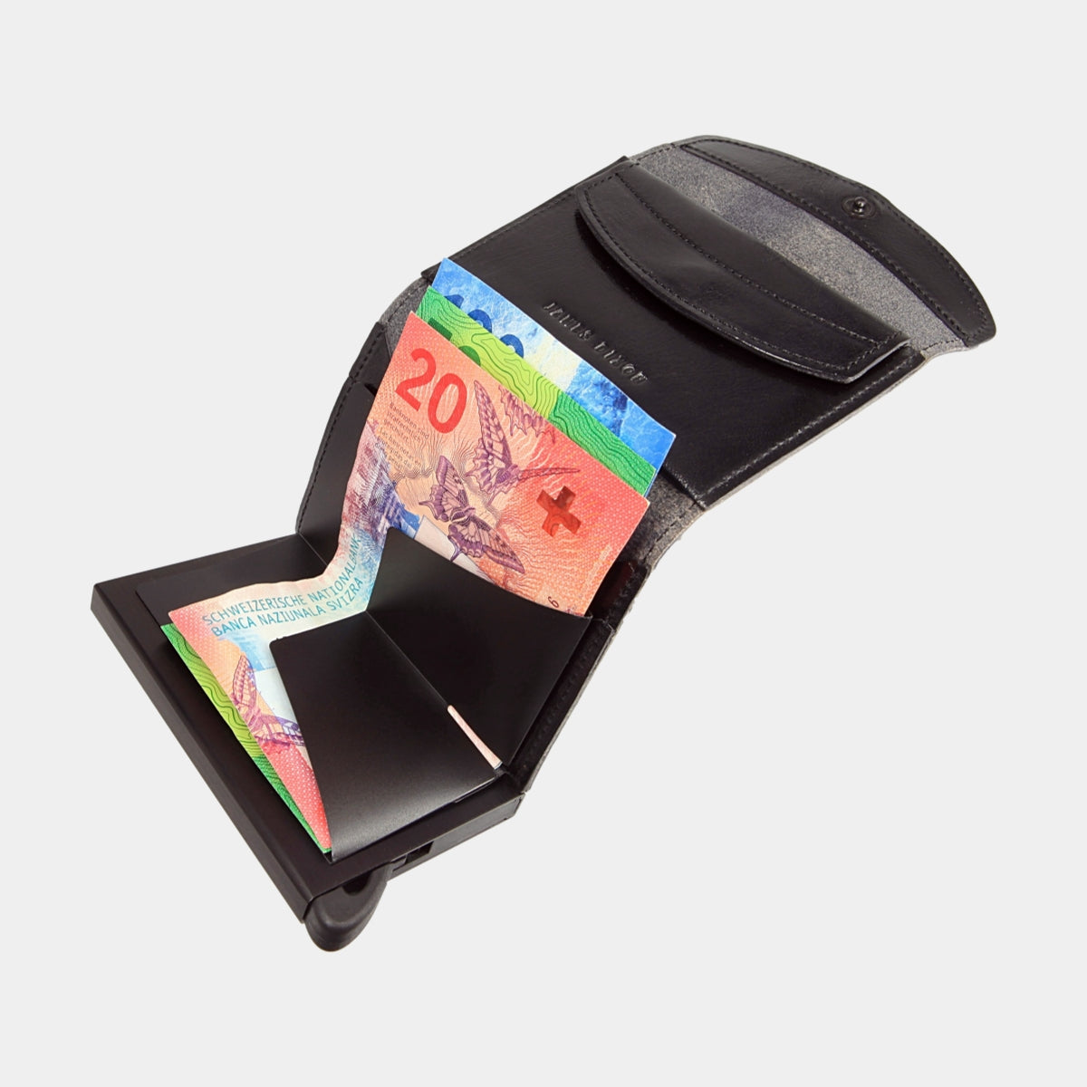 All Black - Classic - Monedero - Solapa - Cartera