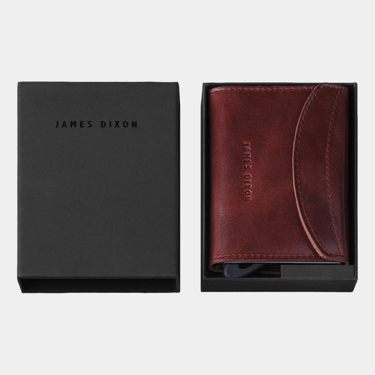 jd0106 james dixon grande classic cherry tree red coin pocket wallet box