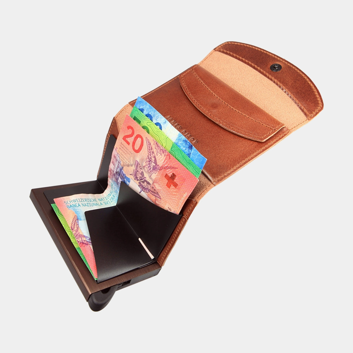 Havana Brown - Classic - Monedero - Solapa - Cartera