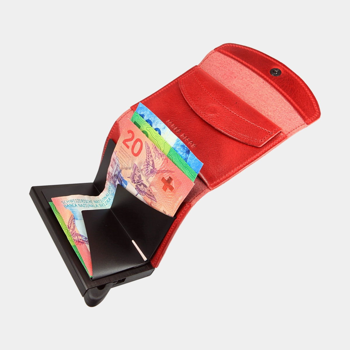 Red - Classic - Monedero - Solapa - Cartera