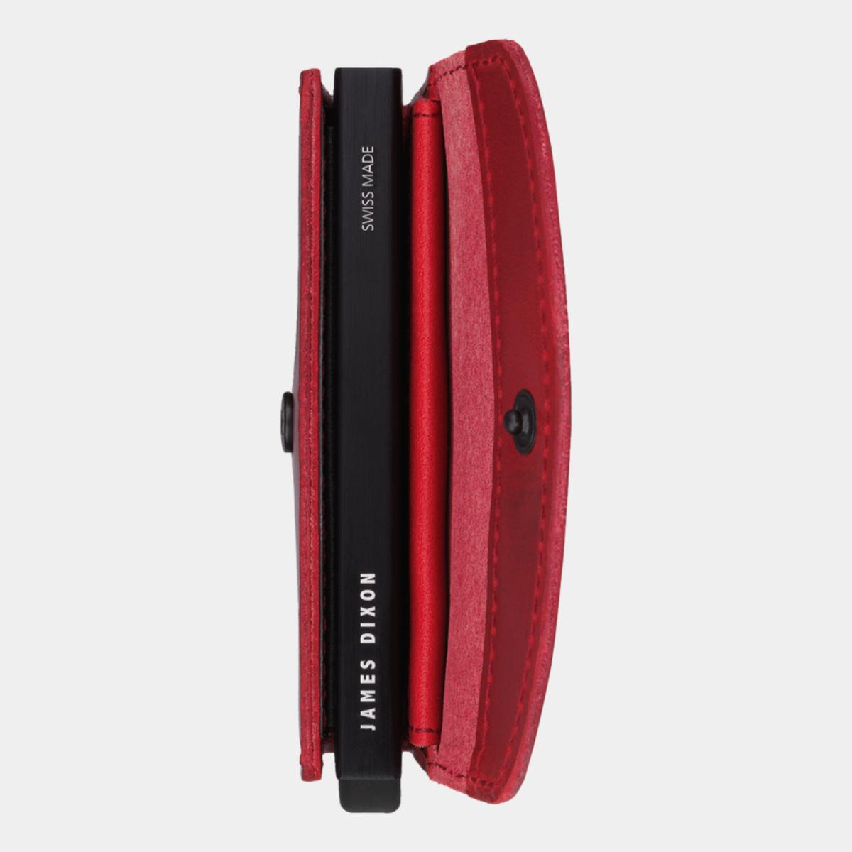 jd0110 james dixon grande classic red coin pocket wallet side