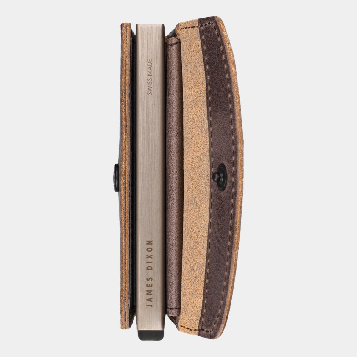 jd0112 james dixon grande classic saddle brown coin pocket wallet side