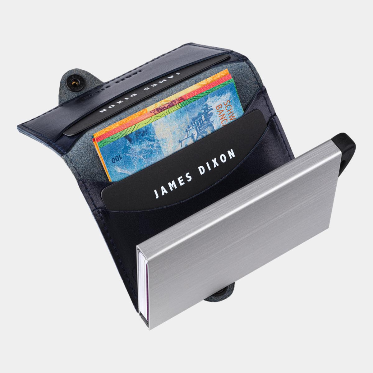 jd0125 james dixon boton classic blue wallet notes