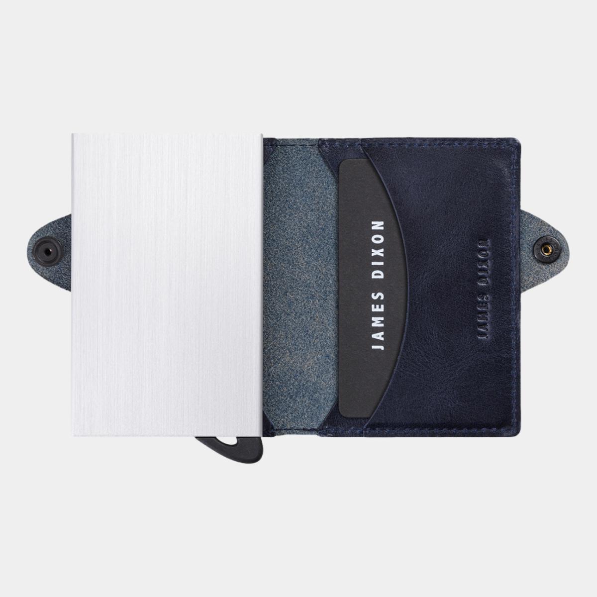 jd0125 james dixon boton classic blue wallet open