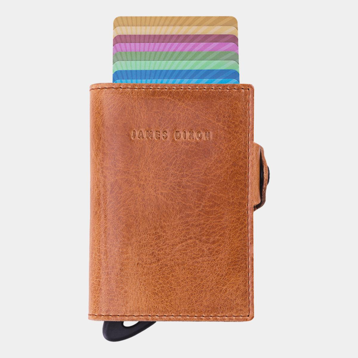 jd0127 james dixon boton classic camel brown wallet front