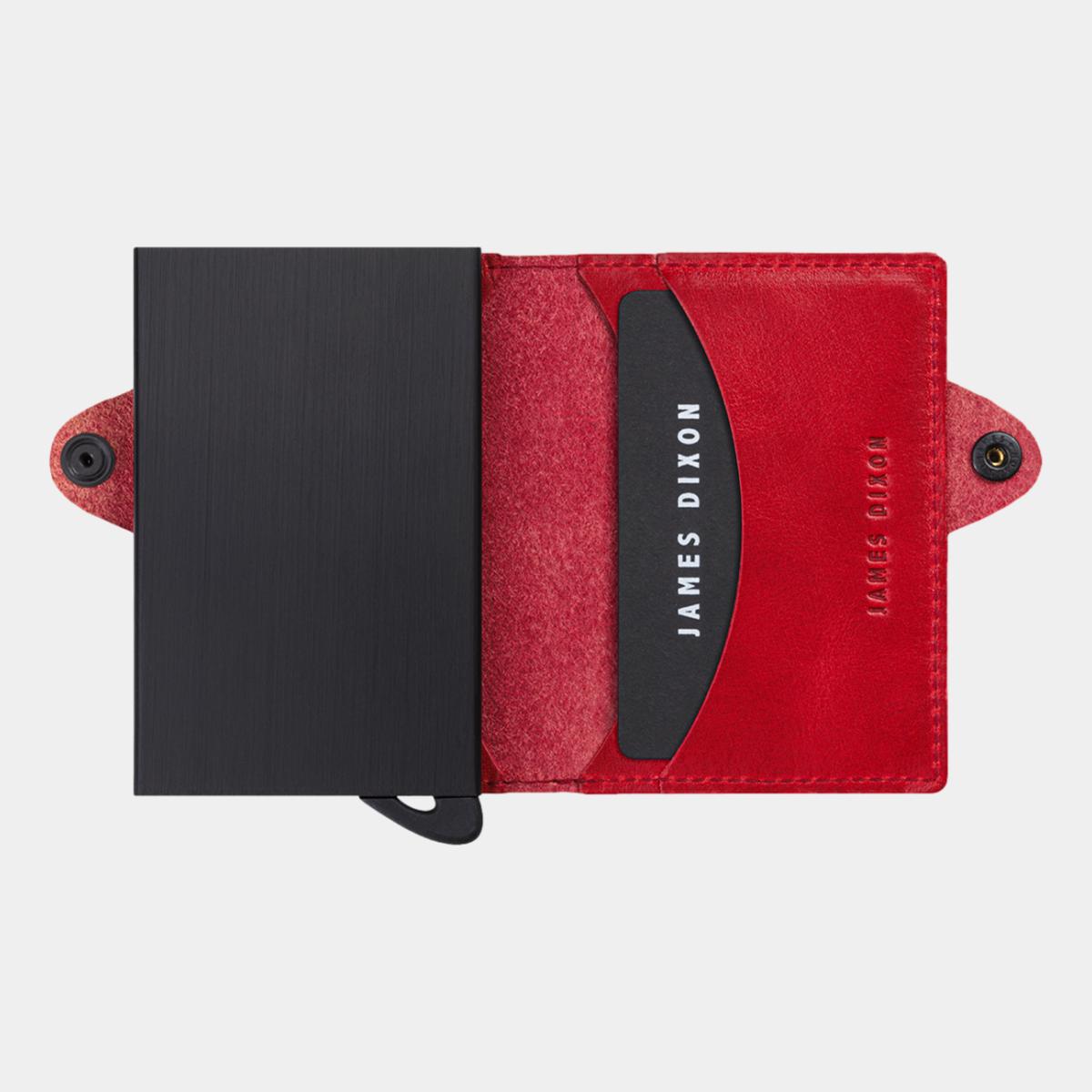 jd0132 james dixon boton classic red wallet open