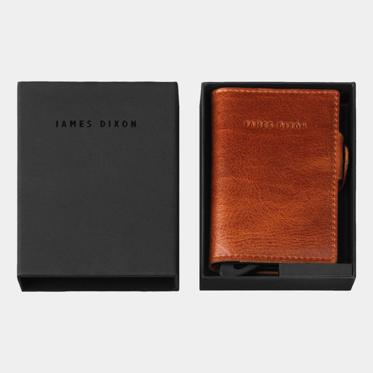 jd0133 james dixon boton classic rust wallet box