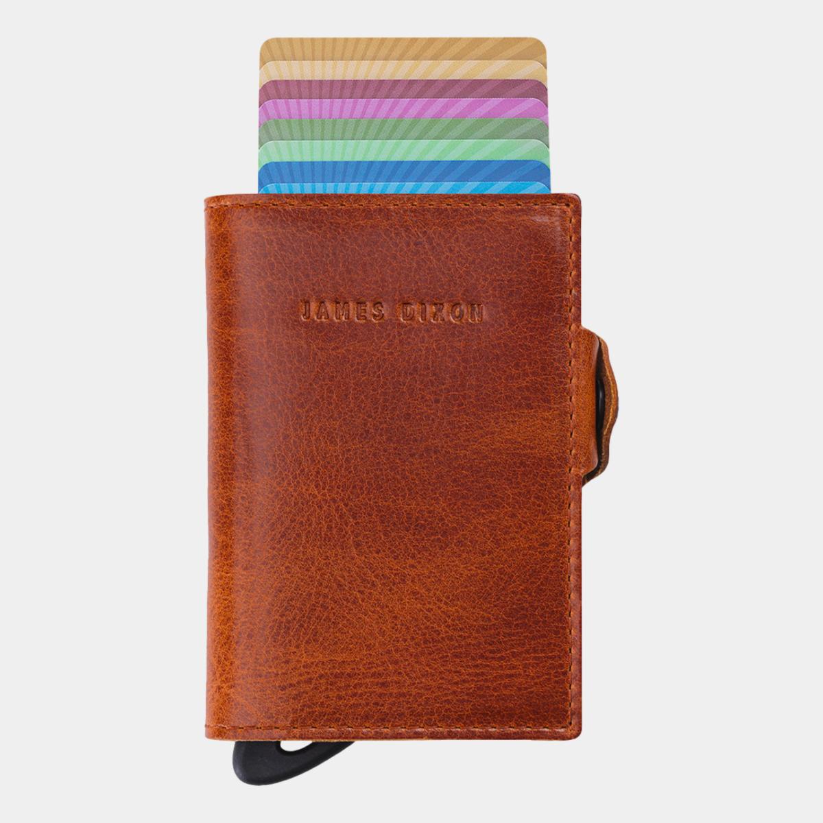 jd0133 james dixon boton classic rust wallet front