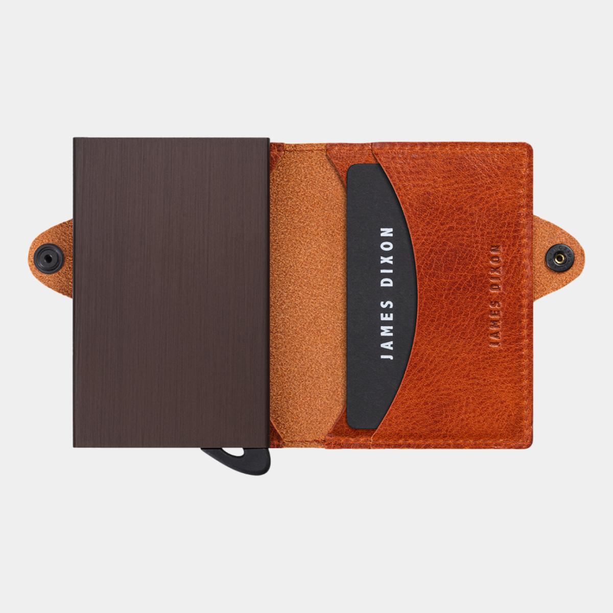 jd0133 james dixon boton classic rust wallet open