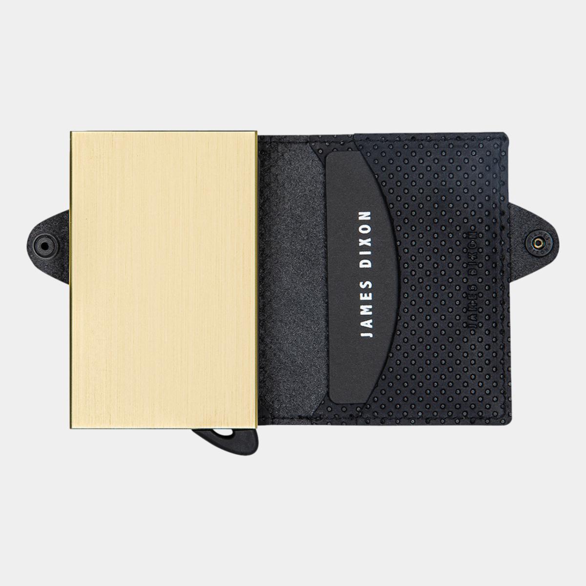 jd0141 james dixon boton racing black gold wallet open