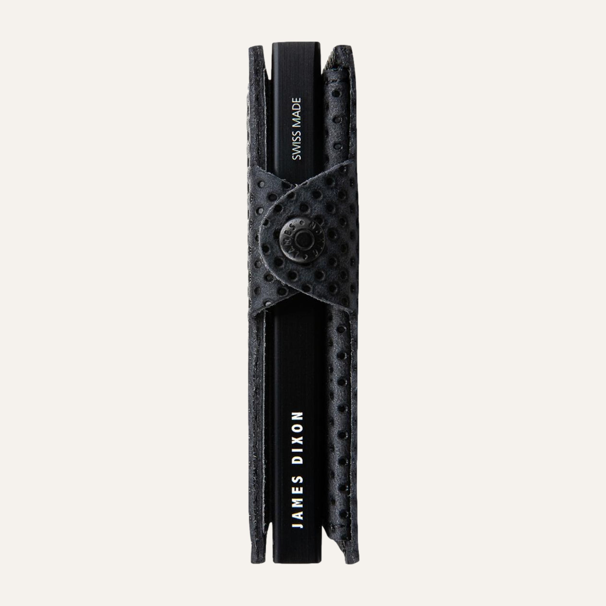 Black - Racing - Coin Pocket - Snap - Wallet
