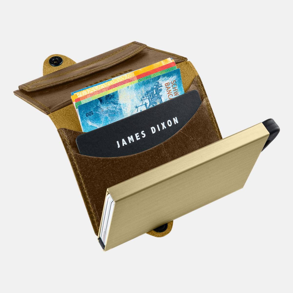 jd0149 james dixon boton raw yellow coin pocket wallet notes