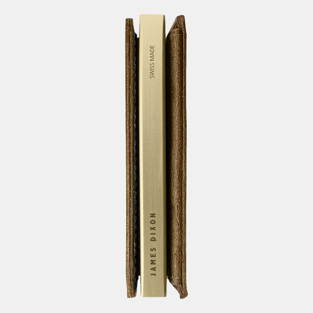 jd0152 james dixon puro raw yellow coin pocket wallet side