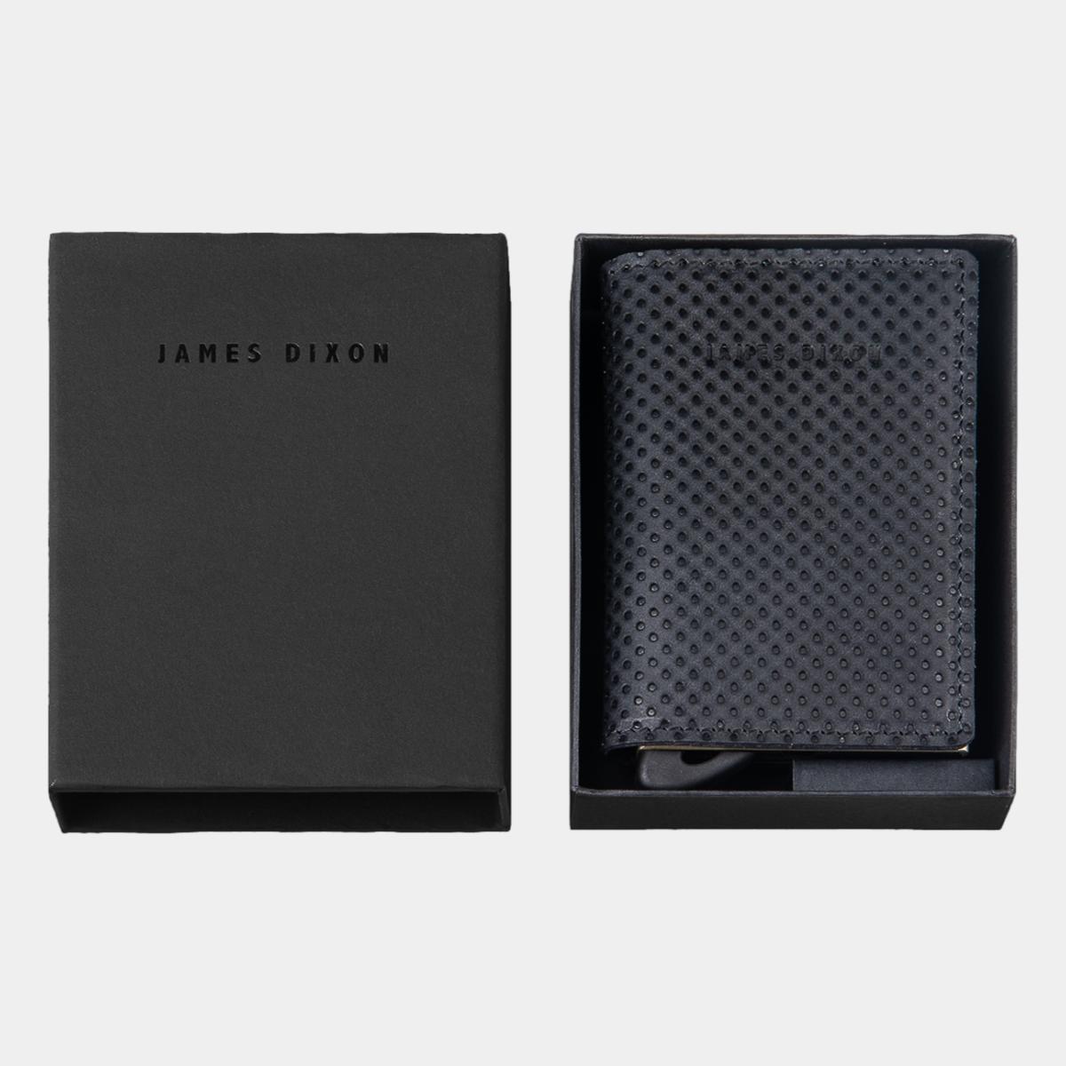 jd0159 james dixon puro racing all black coin pocket wallet box