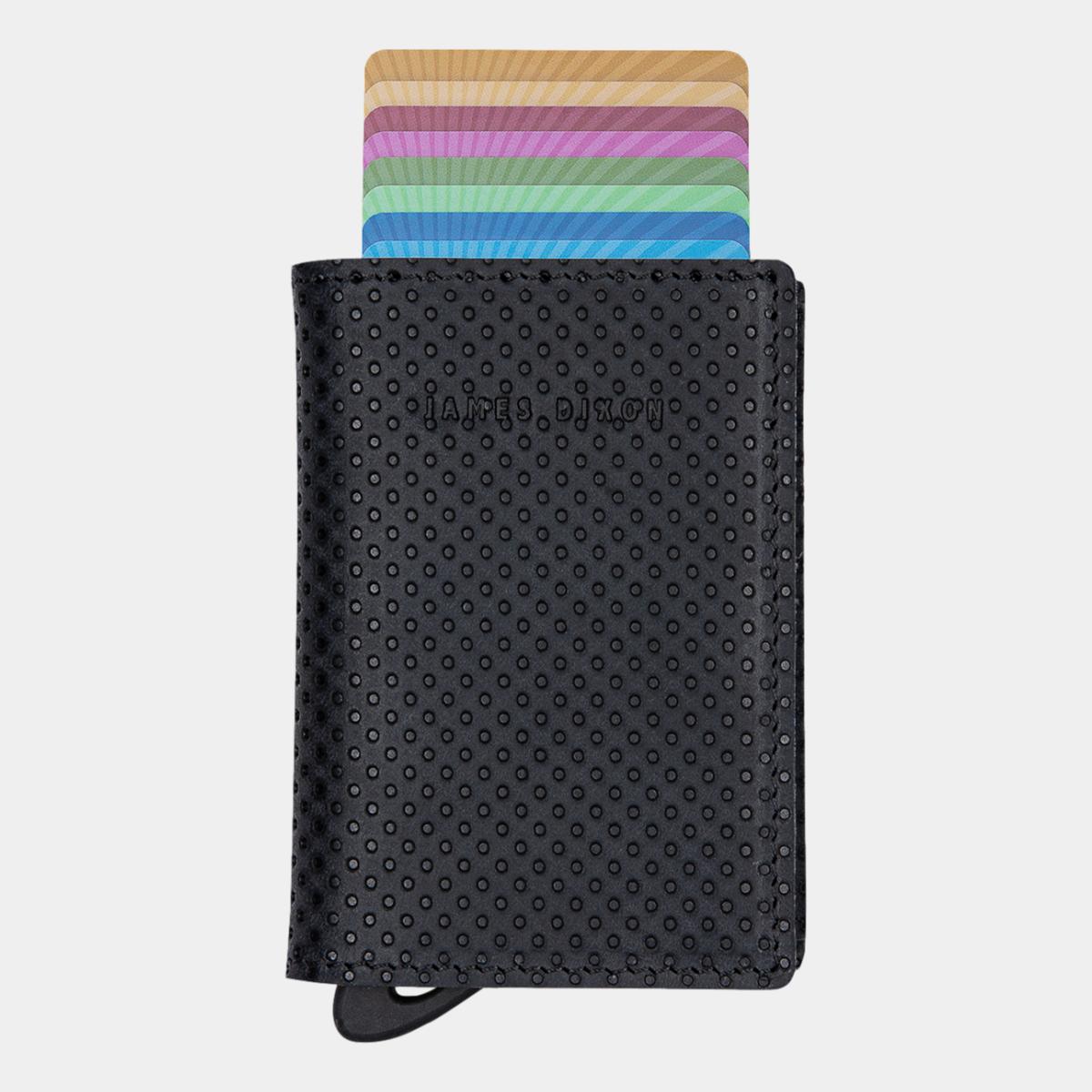 jd0161 james dixon puro racing black gold coin pocket wallet front