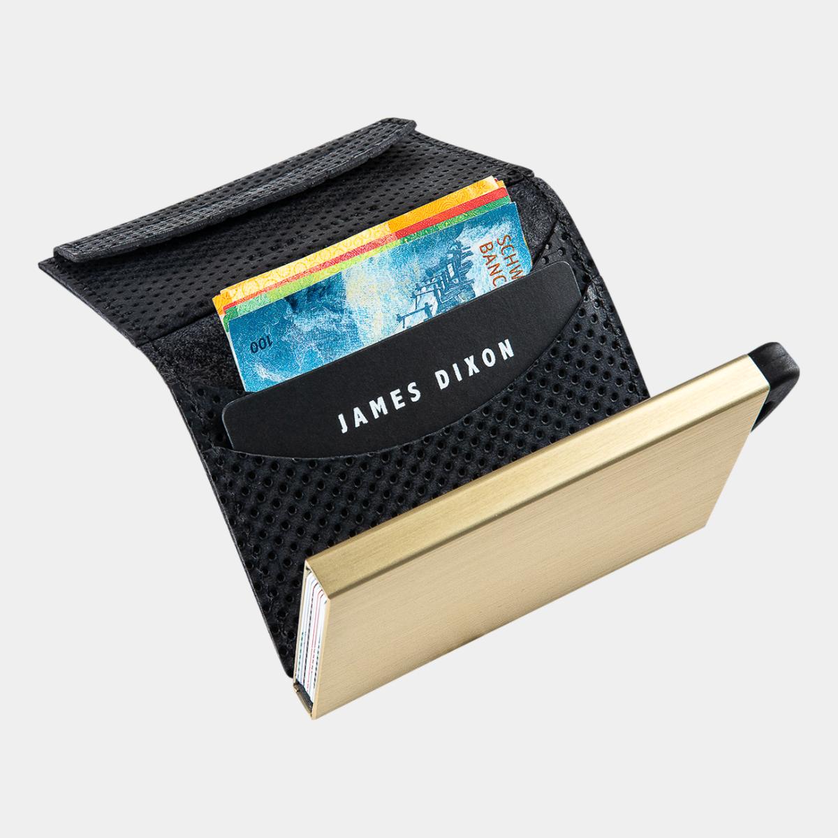 jd0161 james dixon puro racing black gold coin pocket wallet notes