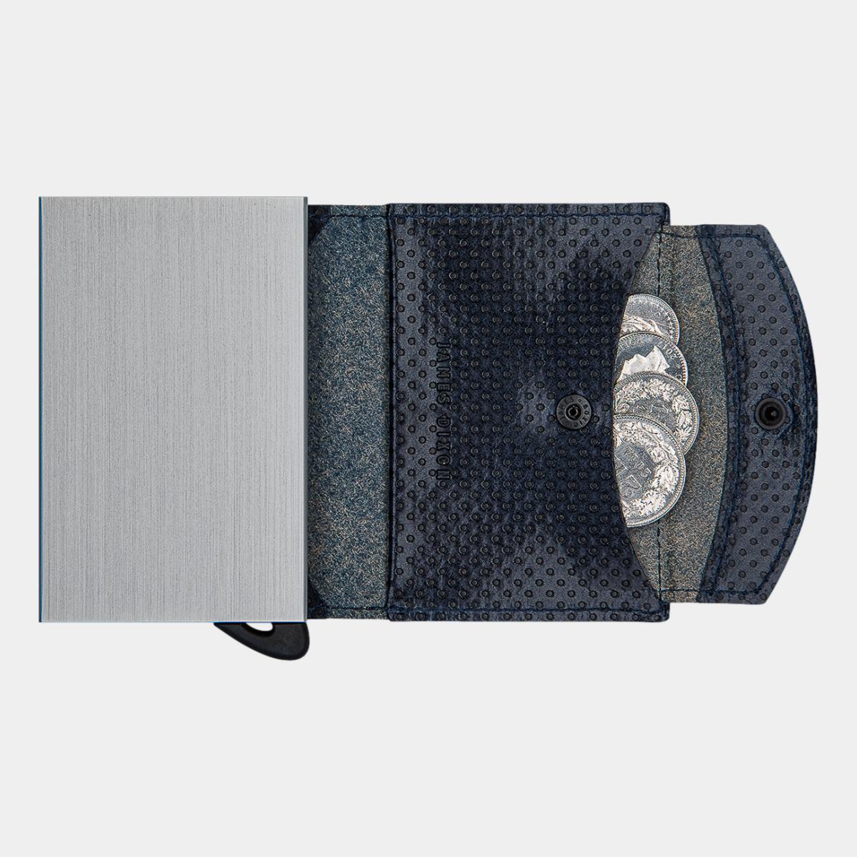jd0162 james dixon puro racing blue coin pocket wallet coins