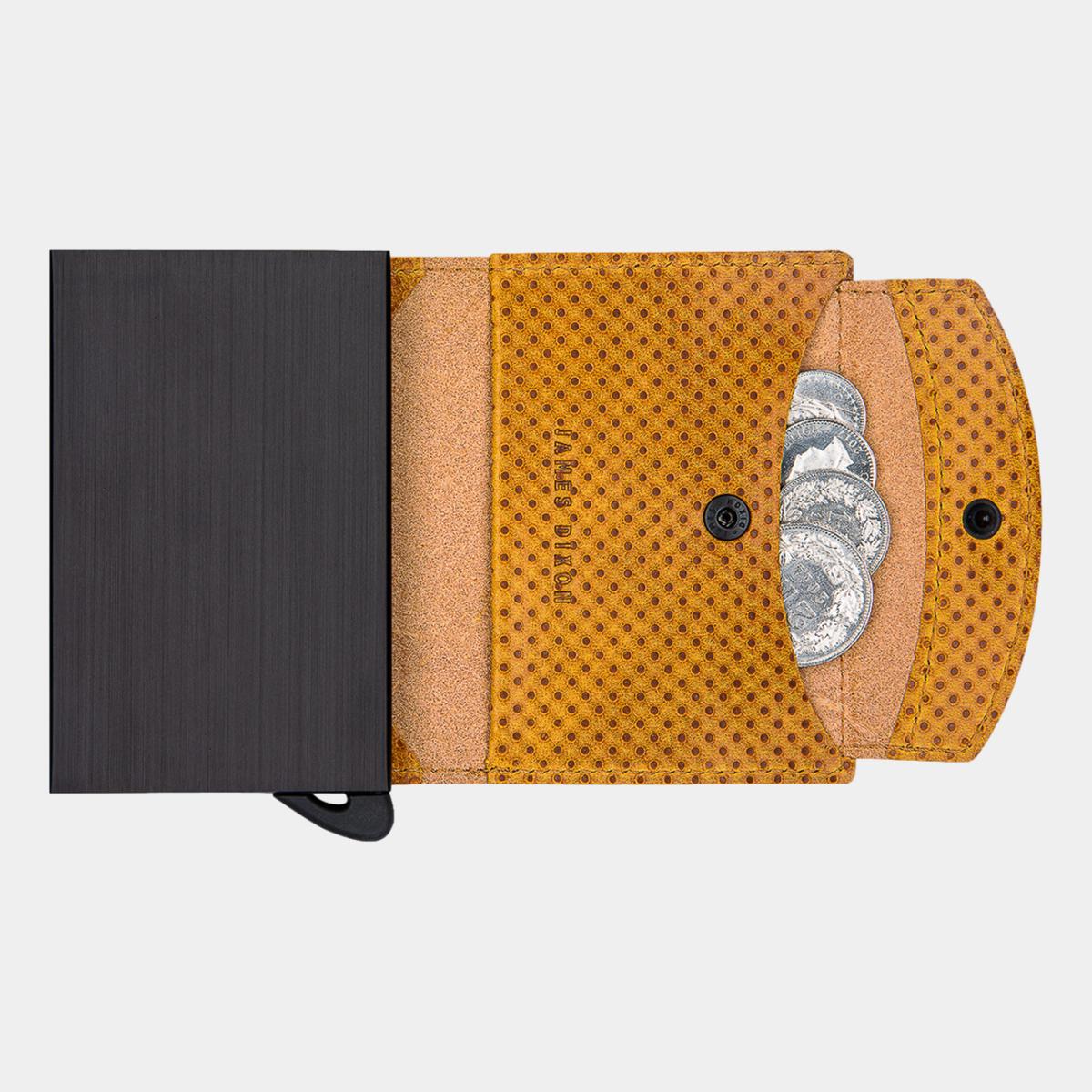 jd0163 james dixon puro racing ochre coin pocket wallet coins