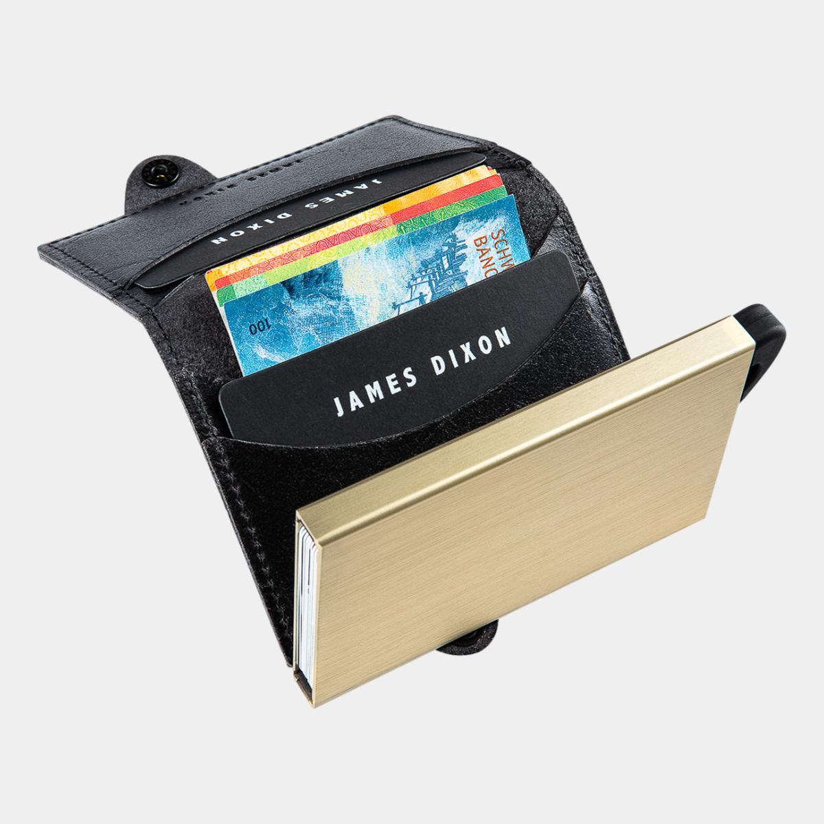 jd0165 james dixon boton raw black gold wallet notes