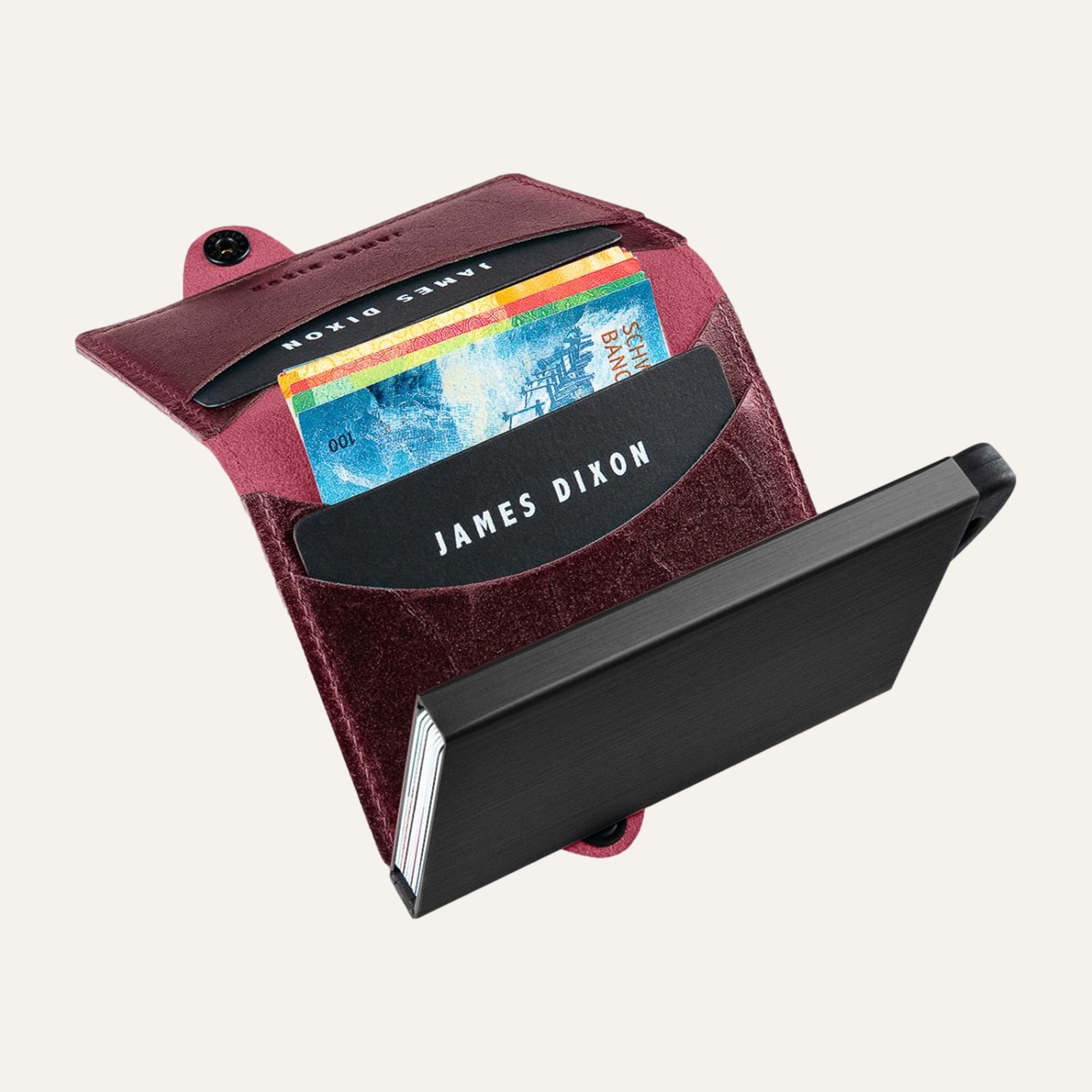 Red - Raw - Snap - Wallet