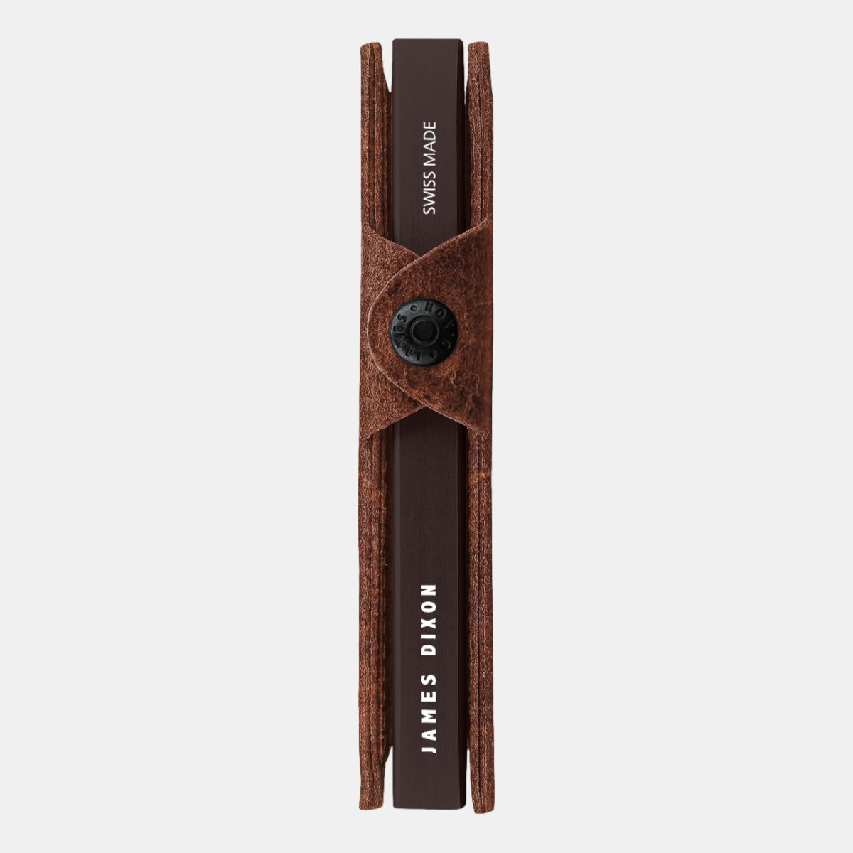 jd0168 james dixon boton raw redwood brown wallet side