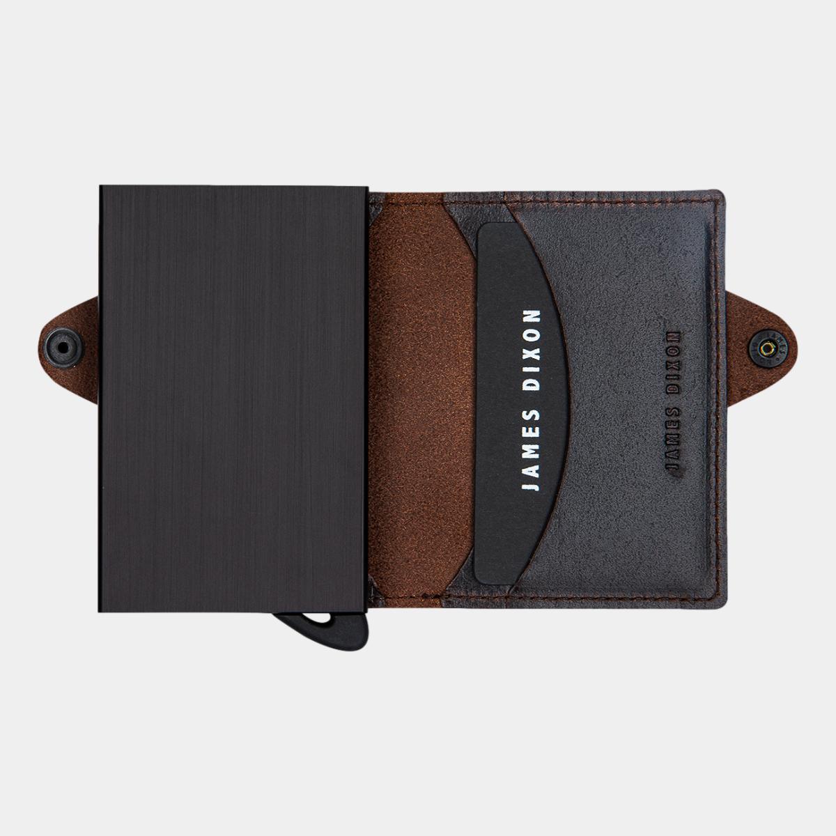 jd0169 james dixon boton raw tobacco brown wallet open