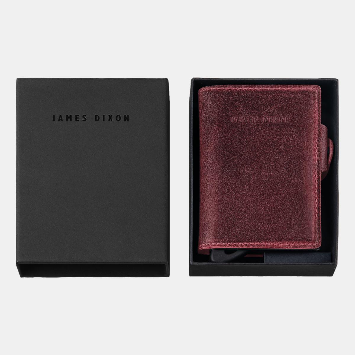 jd0173 james dixon boton raw red coin pocket wallet box