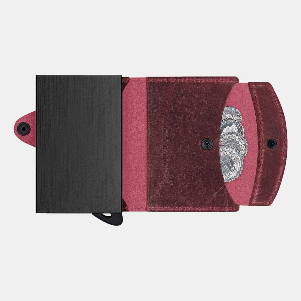 jd0173 james dixon boton raw red coin pocket wallet coins