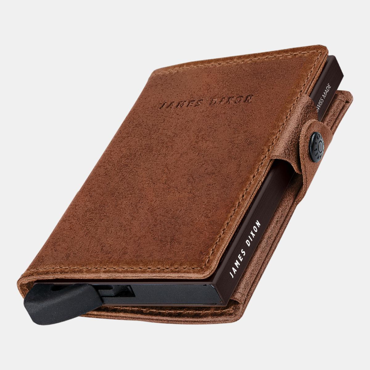 Botón Raw - Redwood Brown - Portamonete